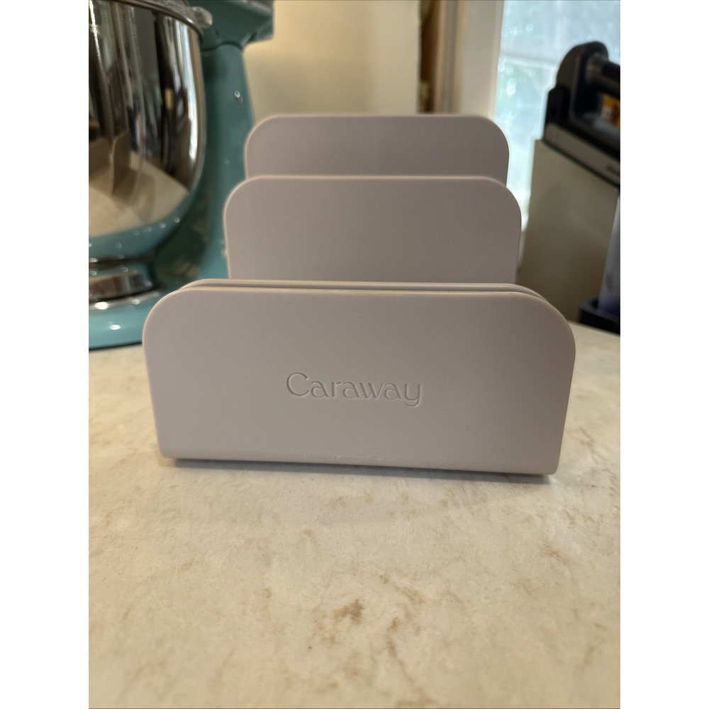 Caraway Cookware Magnetic Storage Organizer Holder 3 Slots Lid Pot Pan